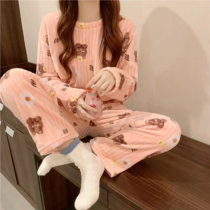 Set pigiama caldo in pile Lunara Winter™