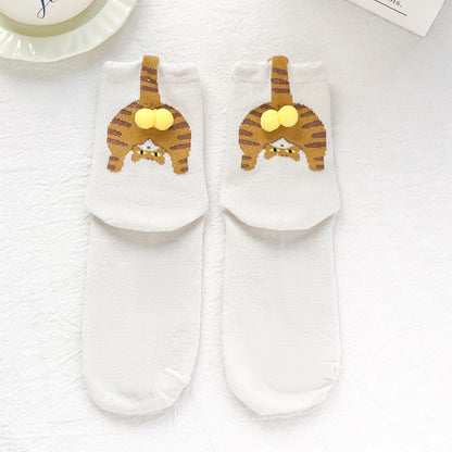 Lunara Winter™ 2-Pair 3D Cute Cat Socks