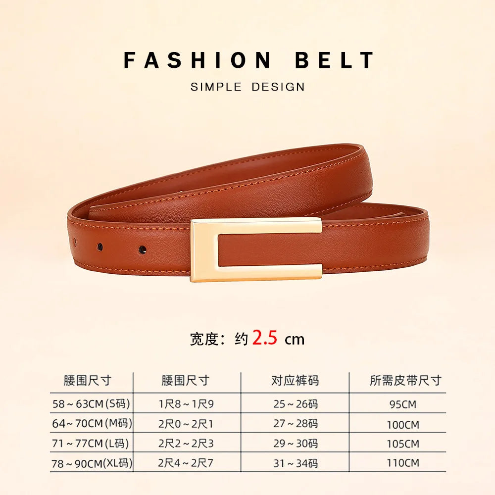 ÉlanBag™ Cowhide Leather Belt