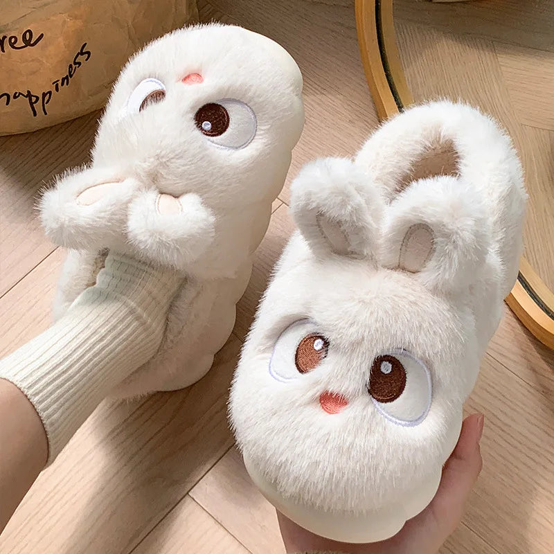 Lunara Winter™ Rabbit Indoor Slippers