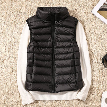Lunara Winter™ Steppweste mit Stehkragen
