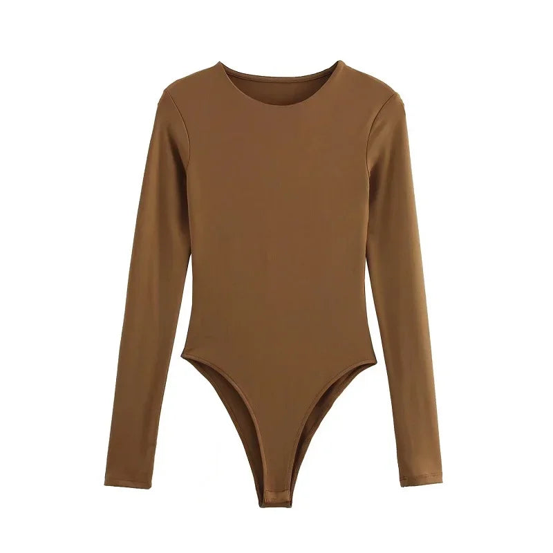 Body elegante a maniche lunghe con girocollo Lunara Winter™