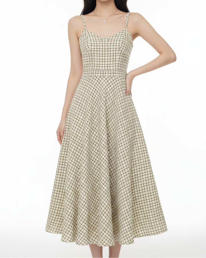 Amoura Dresses™ Midi Dress Spaghetti Strap