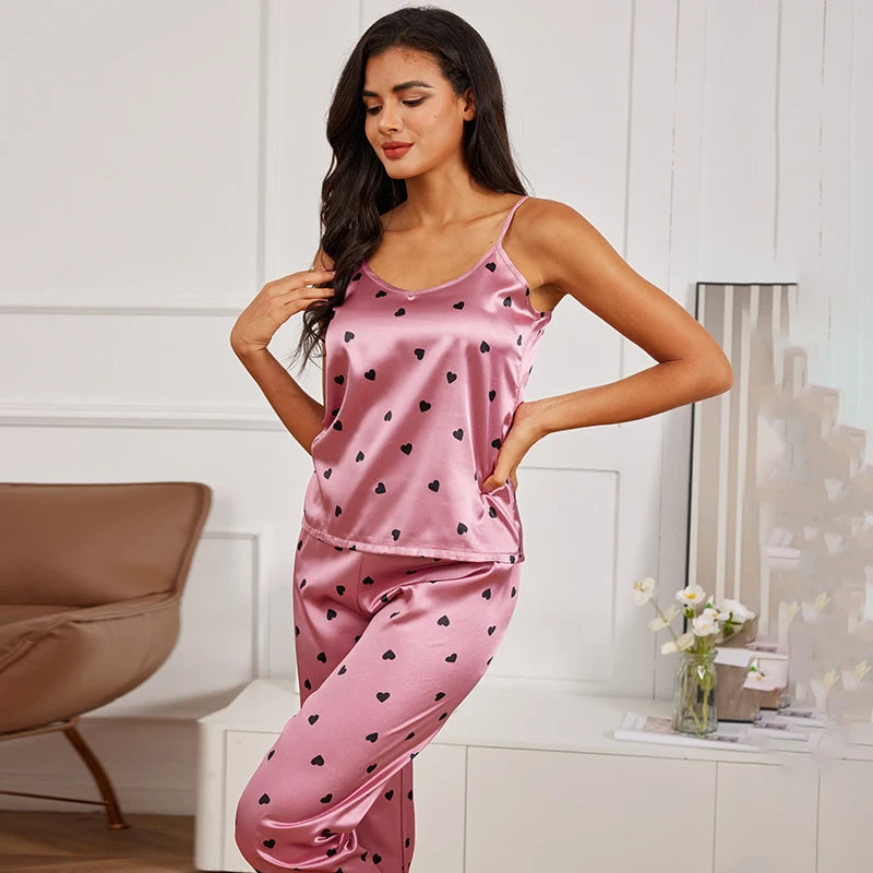 Ensemble pyjama 2 pièces en satin Éclat™