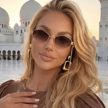 Óculos de sol hexagonais de armação pequena Velisse Sunglasses™