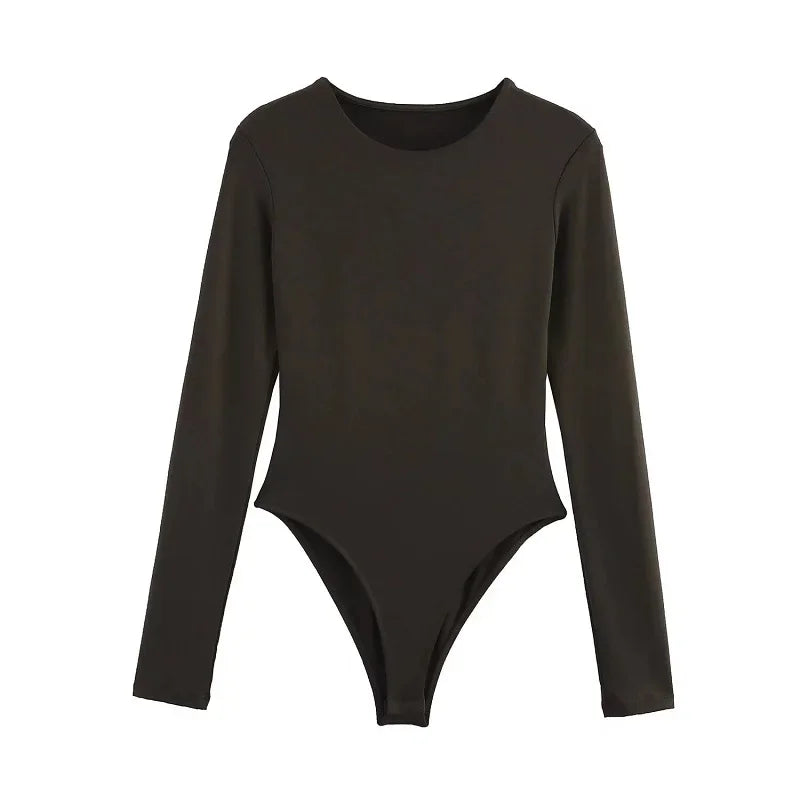 Body elegante a maniche lunghe con girocollo Lunara Winter™