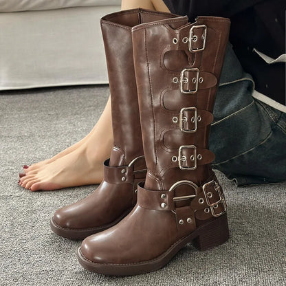 Stivali Lunara Winter™ con fibbia in metallo da donna