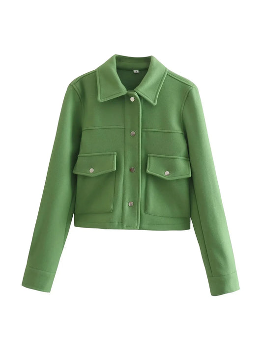 Lunara Winter™ Cropped Utility Jacket