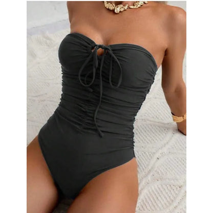 SeaLure™ Lyra Ruched Bandeau Monokini
