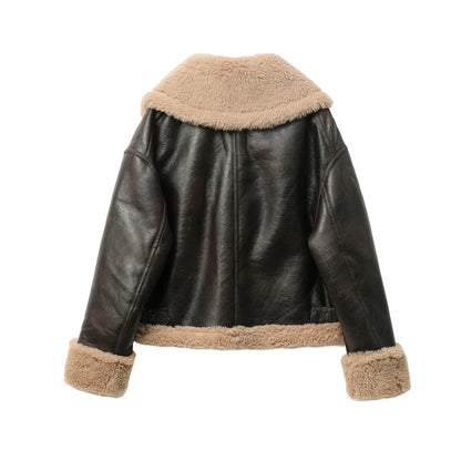 Giacca bifacciale calda e ispessita Lunara Winter™