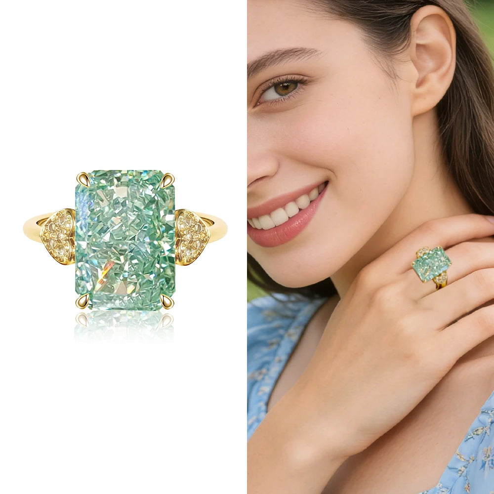 Elara Jewelry™ Aurora Prism Statement Ring