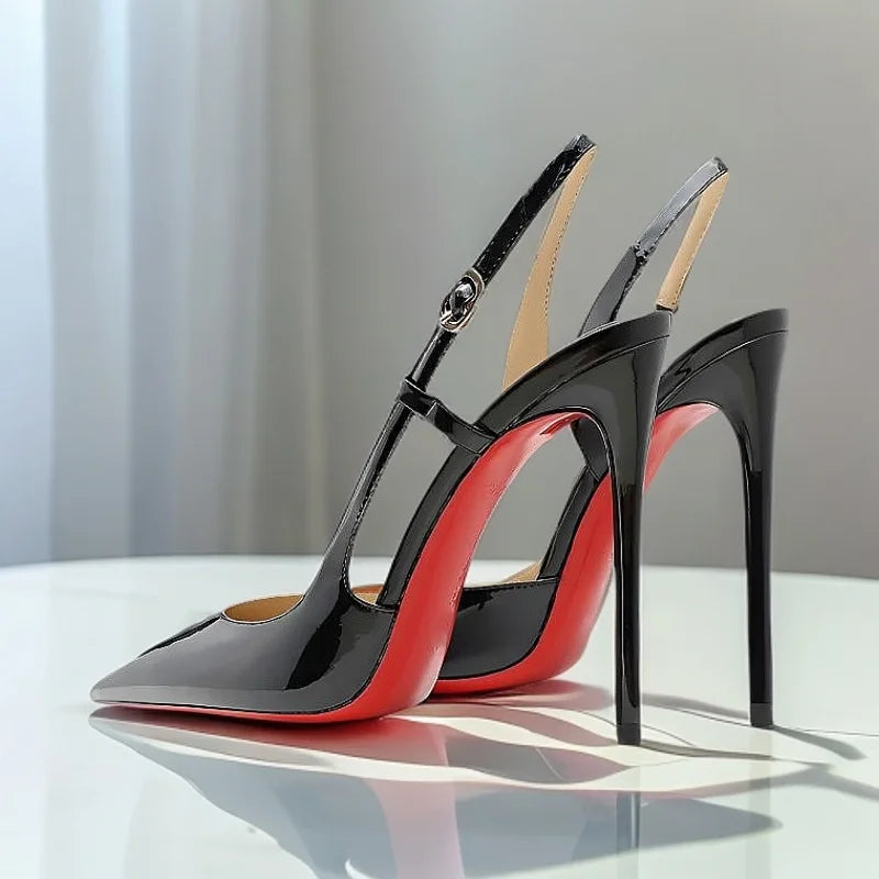Solenne Shoes™ Escarpins à talons hauts avec bride arrière
