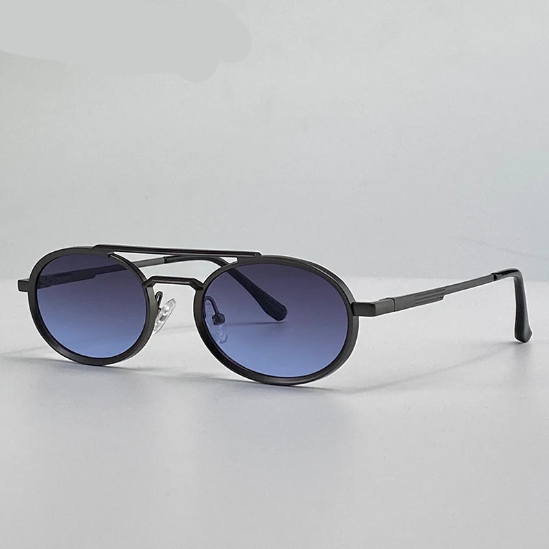 Velisse Sunglasses™ Oval Metal Frame Punk Eyewear