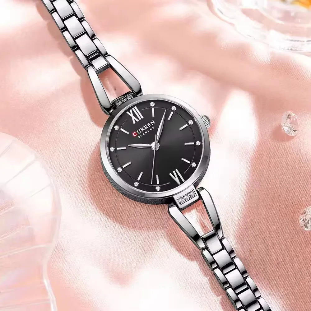 Velya Watches™ Relógio clássico feminino de quartzo
