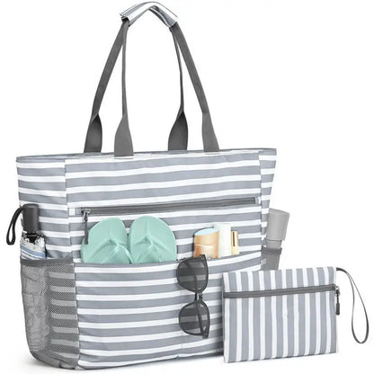 SeaLure™ Azure Coast Luxe Beach Tote