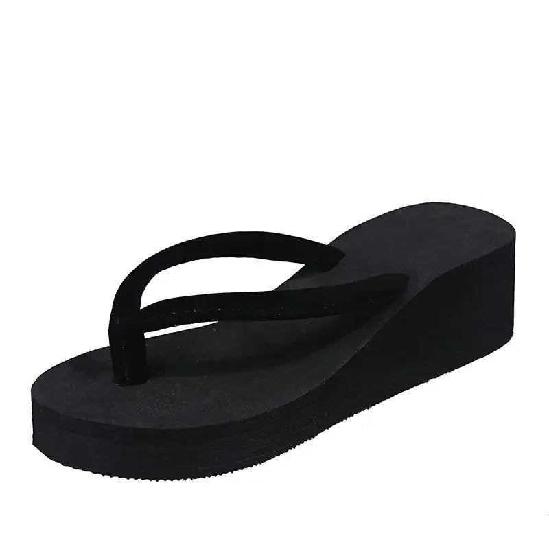 Solenne Shoes™ Wedge Heel Flip-Flops Summer