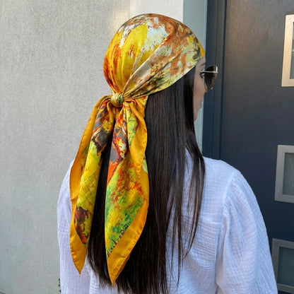 Foulard elegante da donna SatinÉclat™