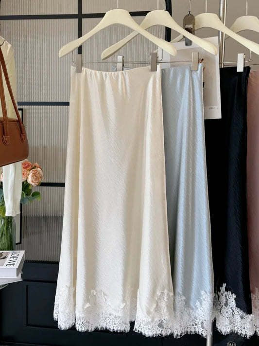 Satin Éclat™ Elegant Satin Mermaid Skirt