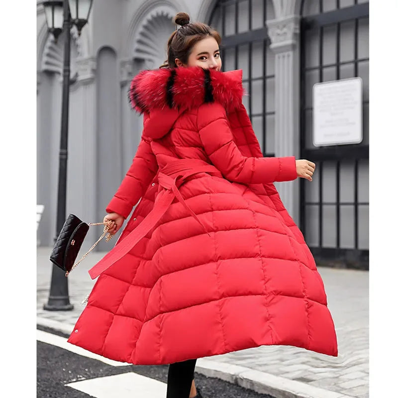 Lunara Winter™ Overcoat with Fur Collar