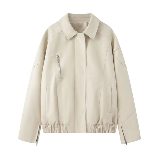 Lunara Winter™ Casual Chic Leather Jacket