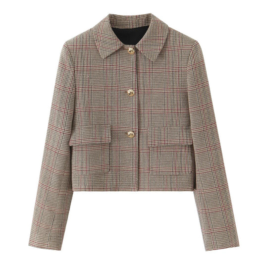 Lunara Winter™ Ladies Premium Cropped Blazer