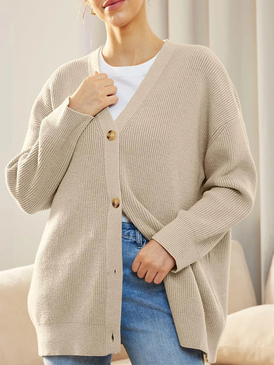 Lunara Winter™ V-Neck Knitwear Cardigan