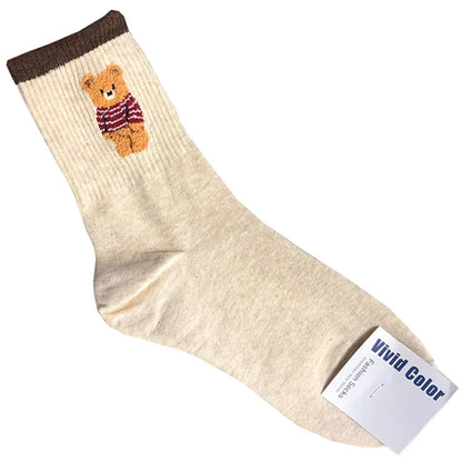 Lunara Winter™ Elegant Bear Women’s Socks