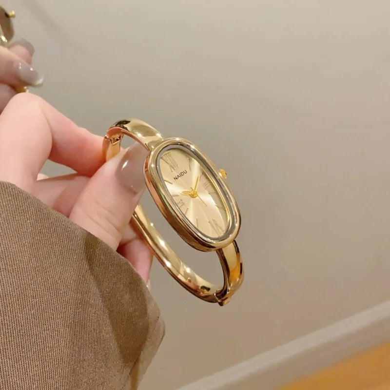 Velya Watches™ Orologio retrò ovale da donna