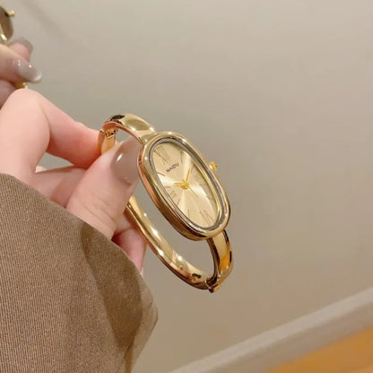 Velya Watches™ Orologio retrò ovale da donna