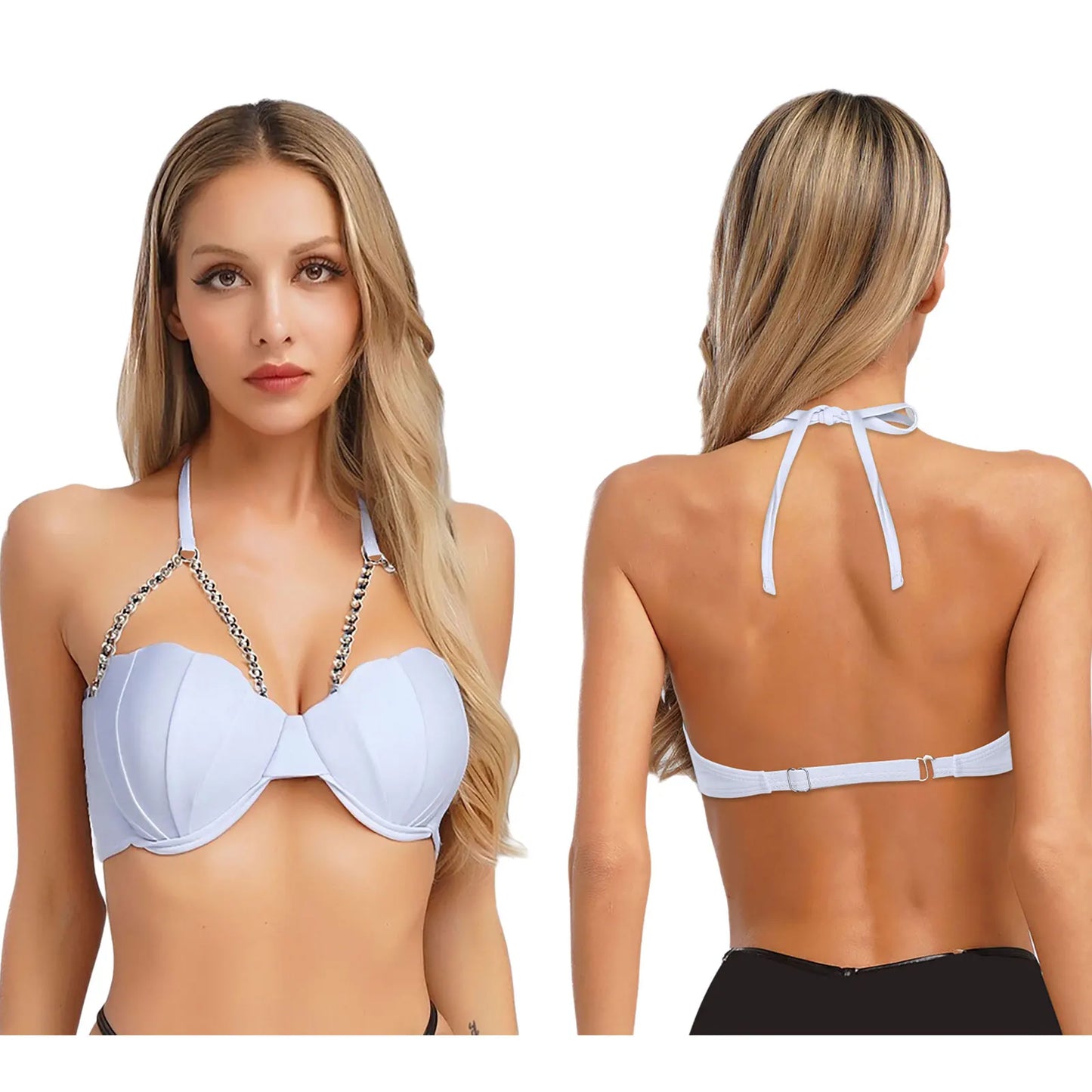 SeaLure™ Aurora Shell Luxe Bikini Top