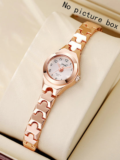 Velya Watches™ Relógio feminino em aço
