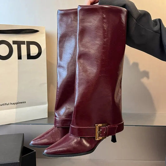 Solenne Shoes™ Cuissardes à talons aiguilles