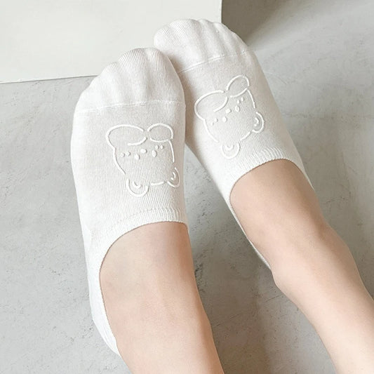 Lunara Winter™ 6 Pairs Teddy Boat Socks