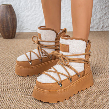 Lunara Winter™ Cross-Tie Snow Boots