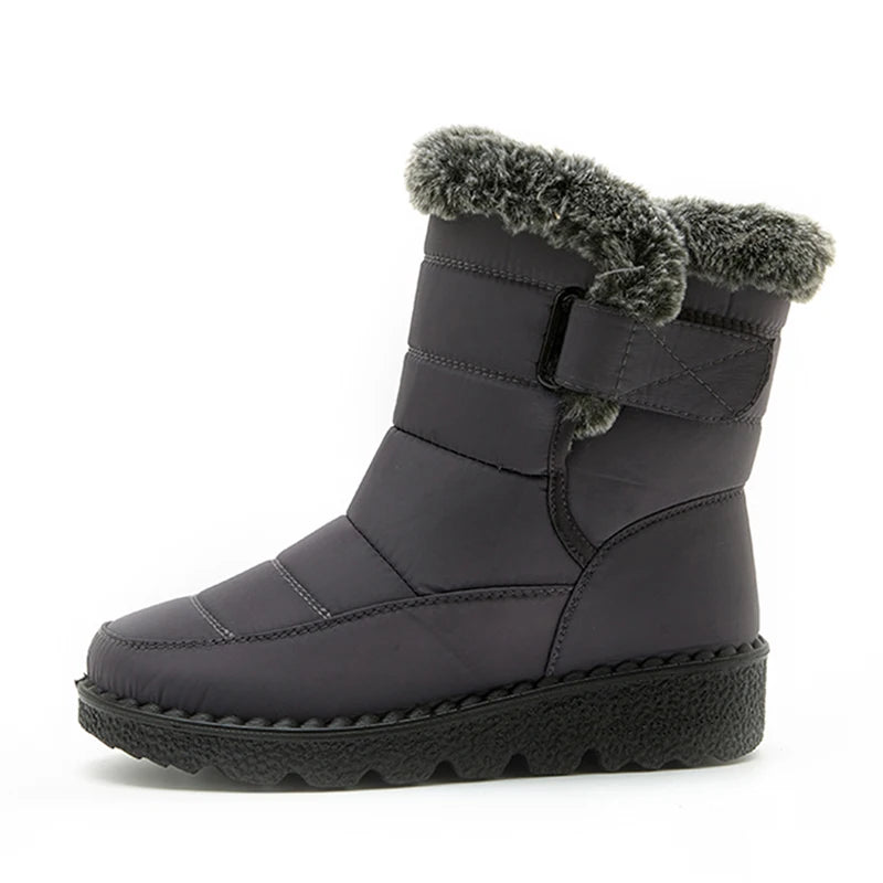 Lunara Winter™ Waterproof Plush Snow Boots
