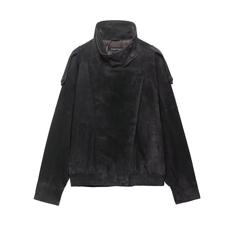 Lunara Winter™ Women’s Suede Button Jacket