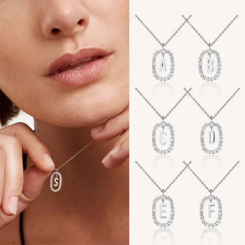 Elara Jewelry™ Initial Glow Necklace