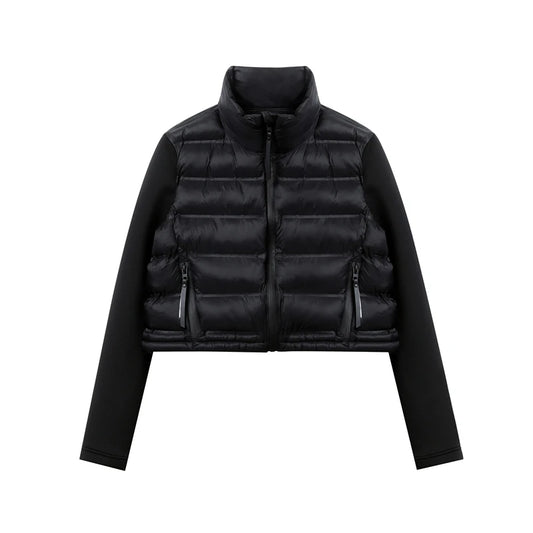 Lunara Winter™ Cropped Hybrid Puffer Jacket