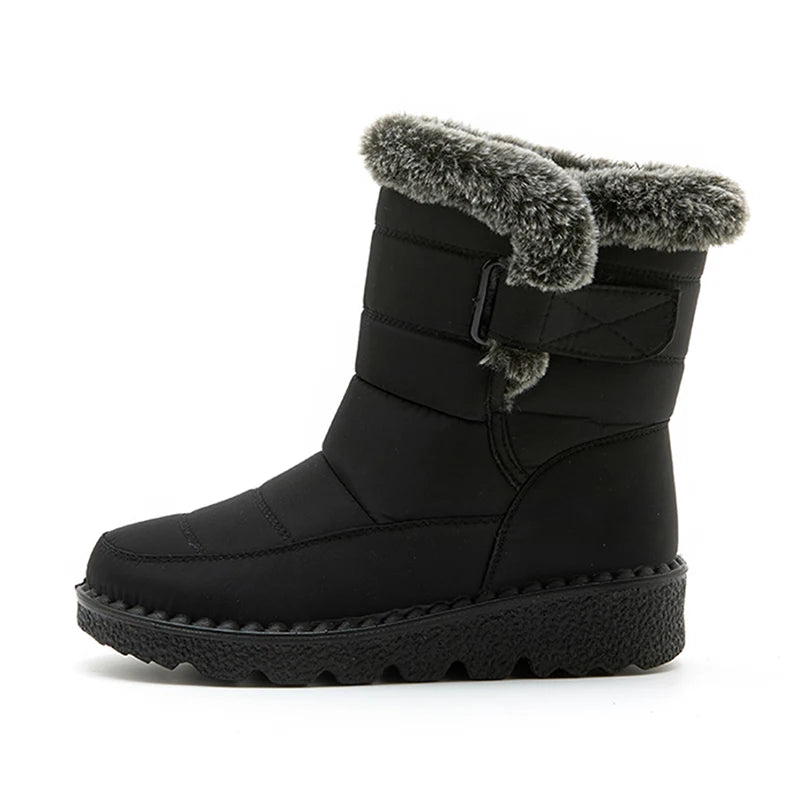 Lunara Winter™ Waterproof Plush Snow Boots