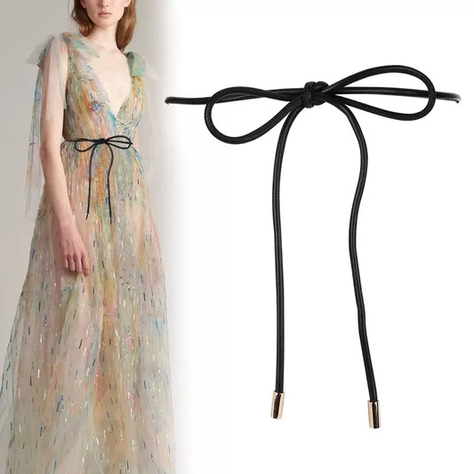 ÉlanBag™ Long Waist Straps Leather Belt