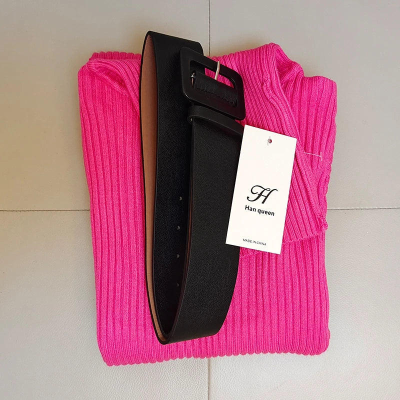 Amoura Abiti™ Winter Midi con cintura
