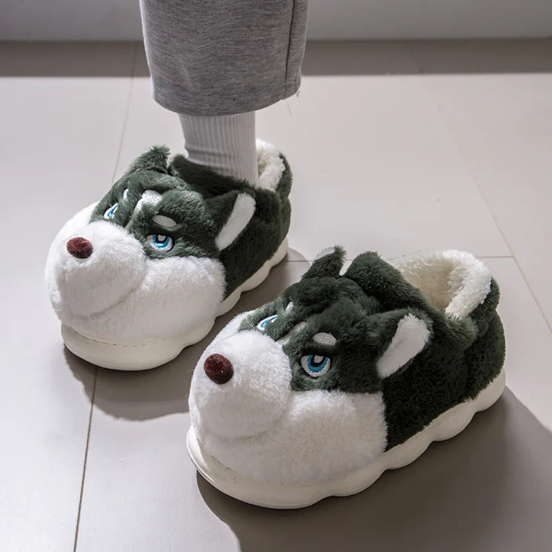 Lunara Winter™ Husky Style Fluffy Slippers