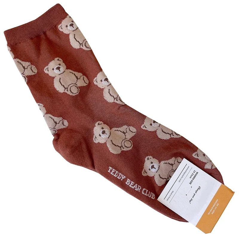 Lunara Winter™ Elegant Bear Women’s Socks