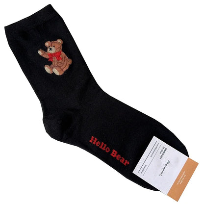 Lunara Winter™ Elegant Bear Women’s Socks
