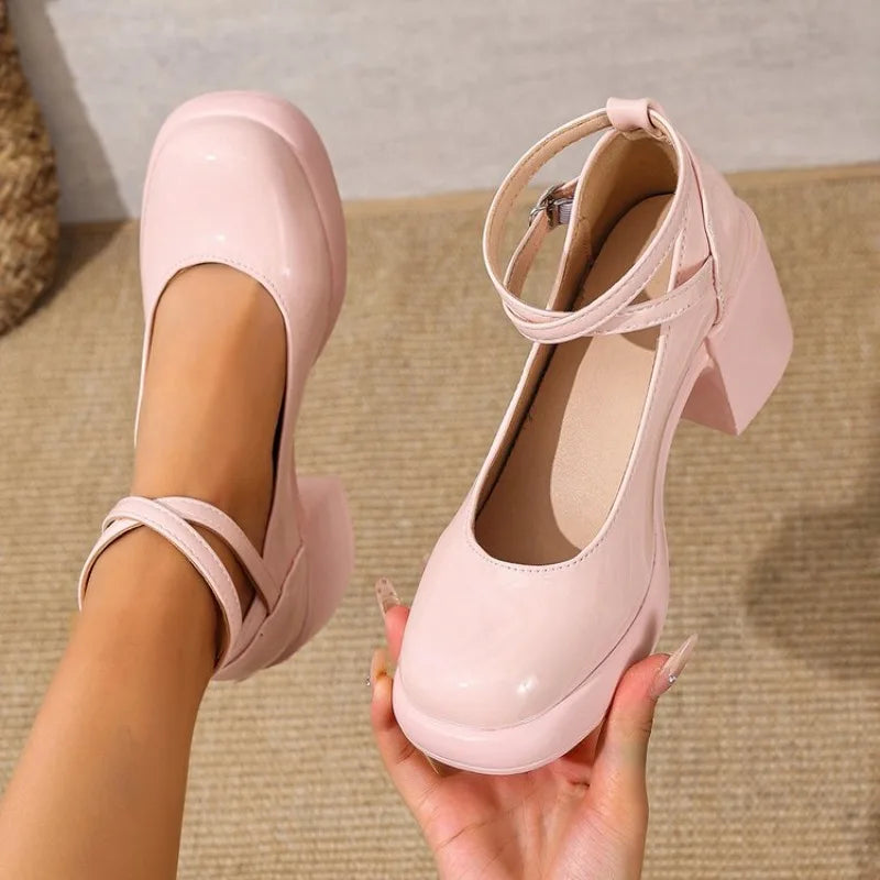 Solenne Shoes™ Ankle Strap Mary Janes Women