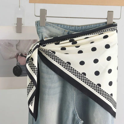 SatinÉclat™ Triangular Satin Scarf Belt