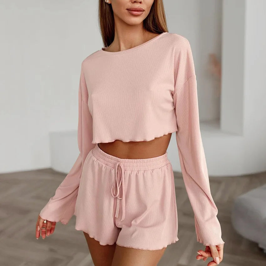 Lunara Winter™ Short Pajama Set