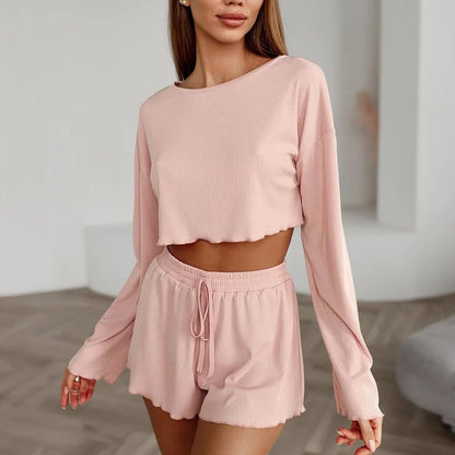 Lunara Winter™ Short Pajama Set