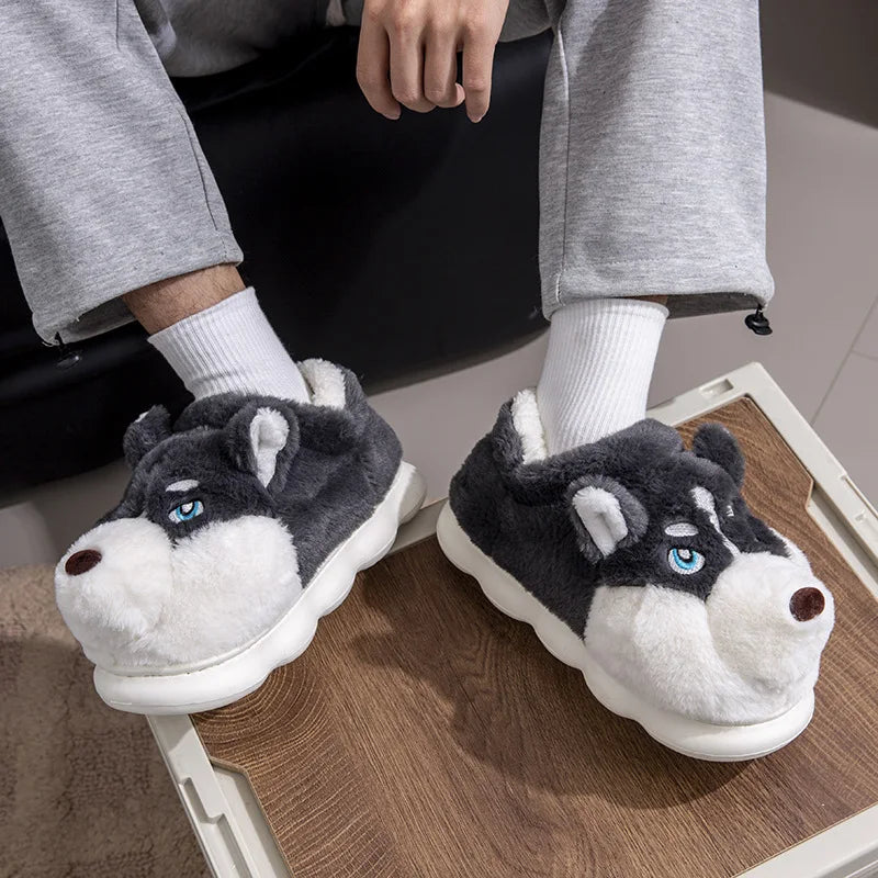 Lunara Winter™ Husky Style Fluffy Slippers