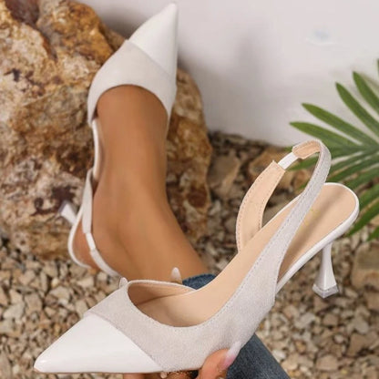Solenne Shoes™ Escarpins en daim à talons